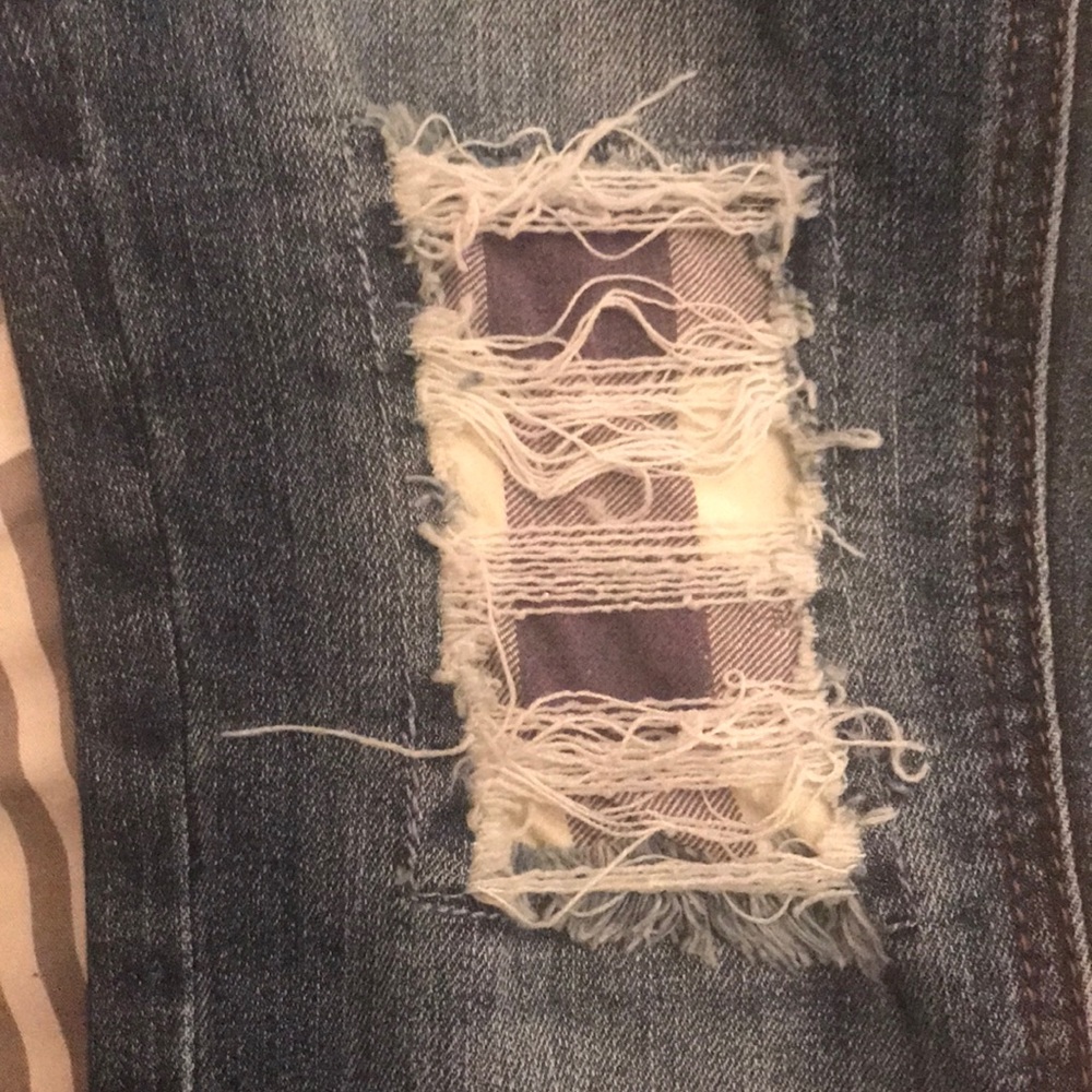 Dollhouse plaid jeans NWOT - Picture 4 of 7